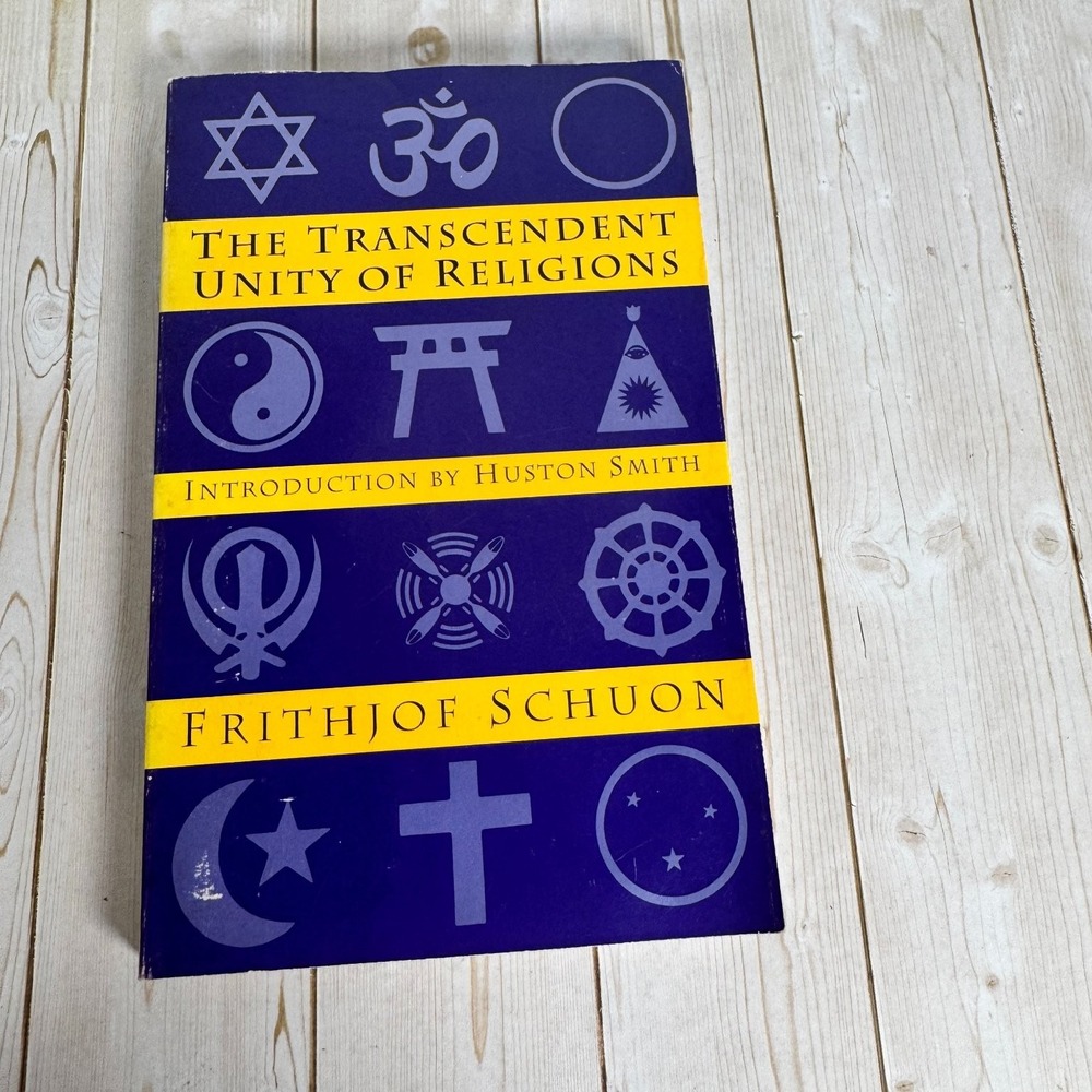Transcendent Unity of Religions Schuon 1993 2nd Quest Edition Philosophy Quest